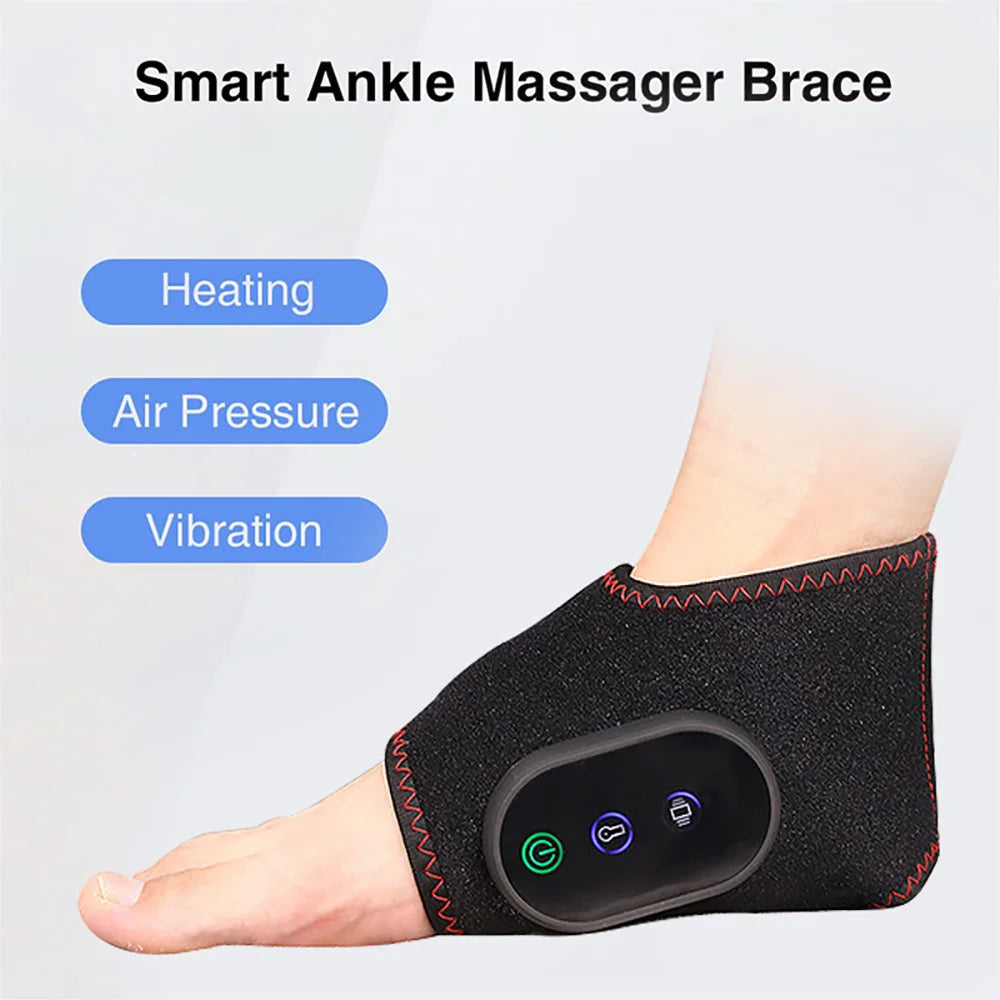 Electric Foot Warmer Massager With Heat And Foot Vibration