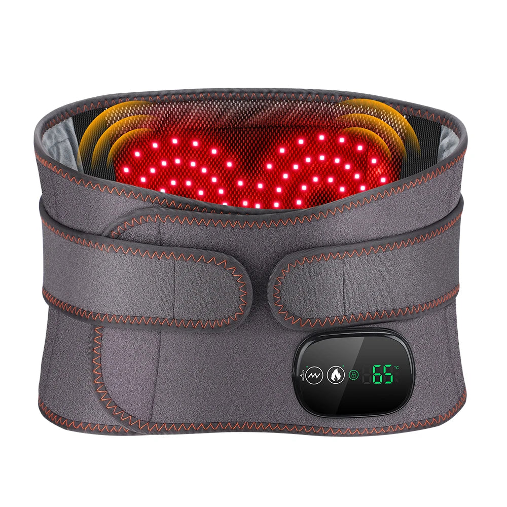 PASTSKY Electric Heating Waist Belt Massager With Vibration