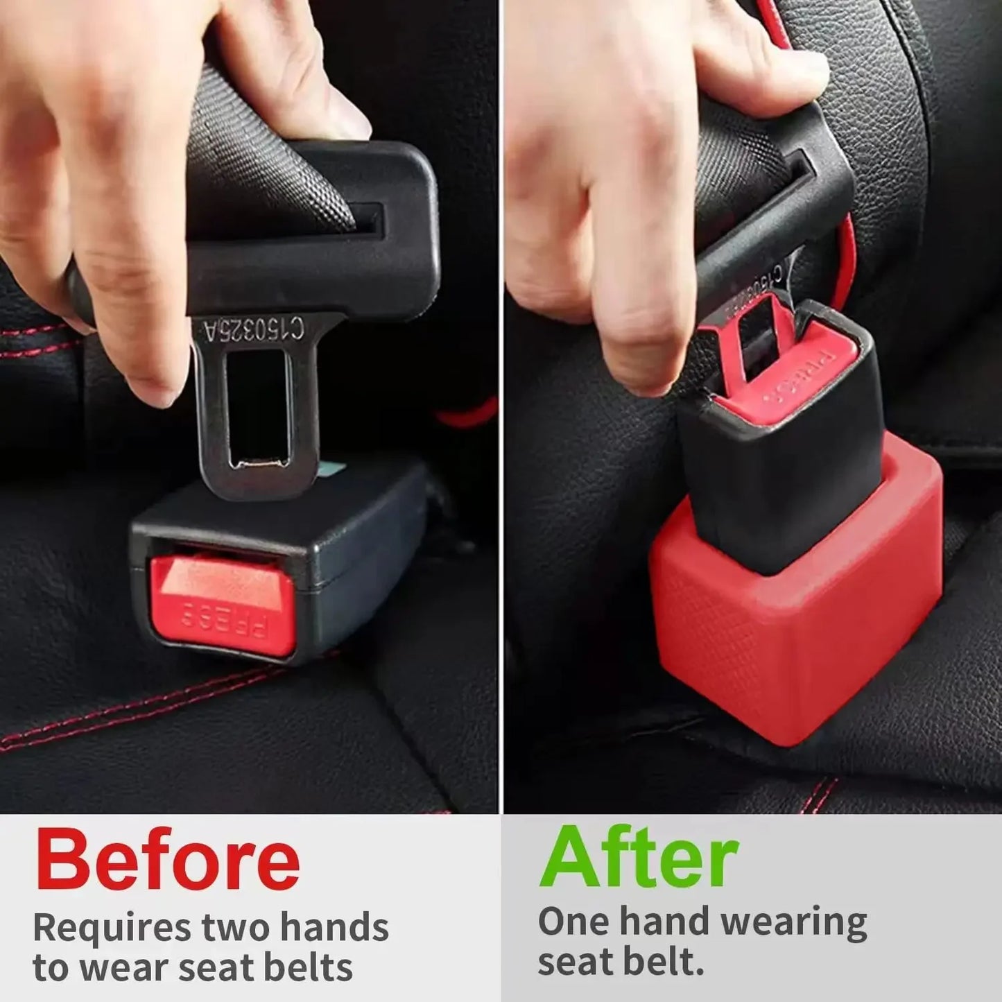 Car Seat Belt Silicone Buckle Cover Protector Guard Holder