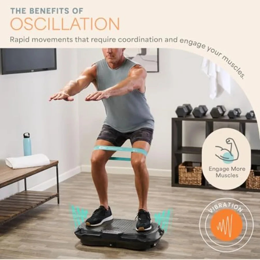 SHXI Waver Vibration Plate For Full Body Workout Lymphatic Drainage