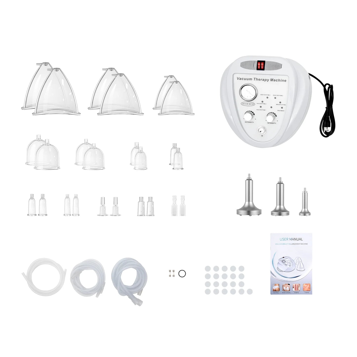 Electric Vacuum Pump Breast Massager For Body Shaping