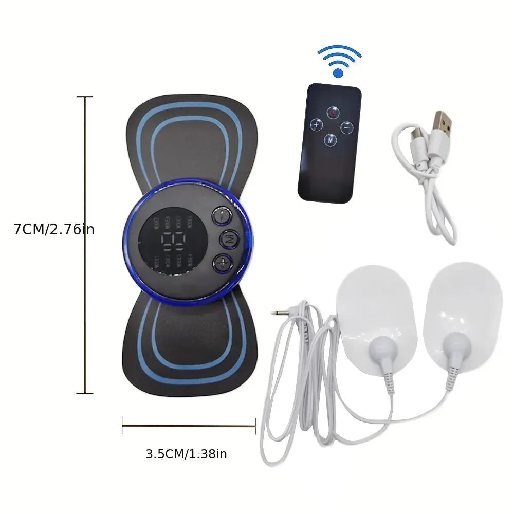 Rechargeable Neck Massager With EMS And Remote Control