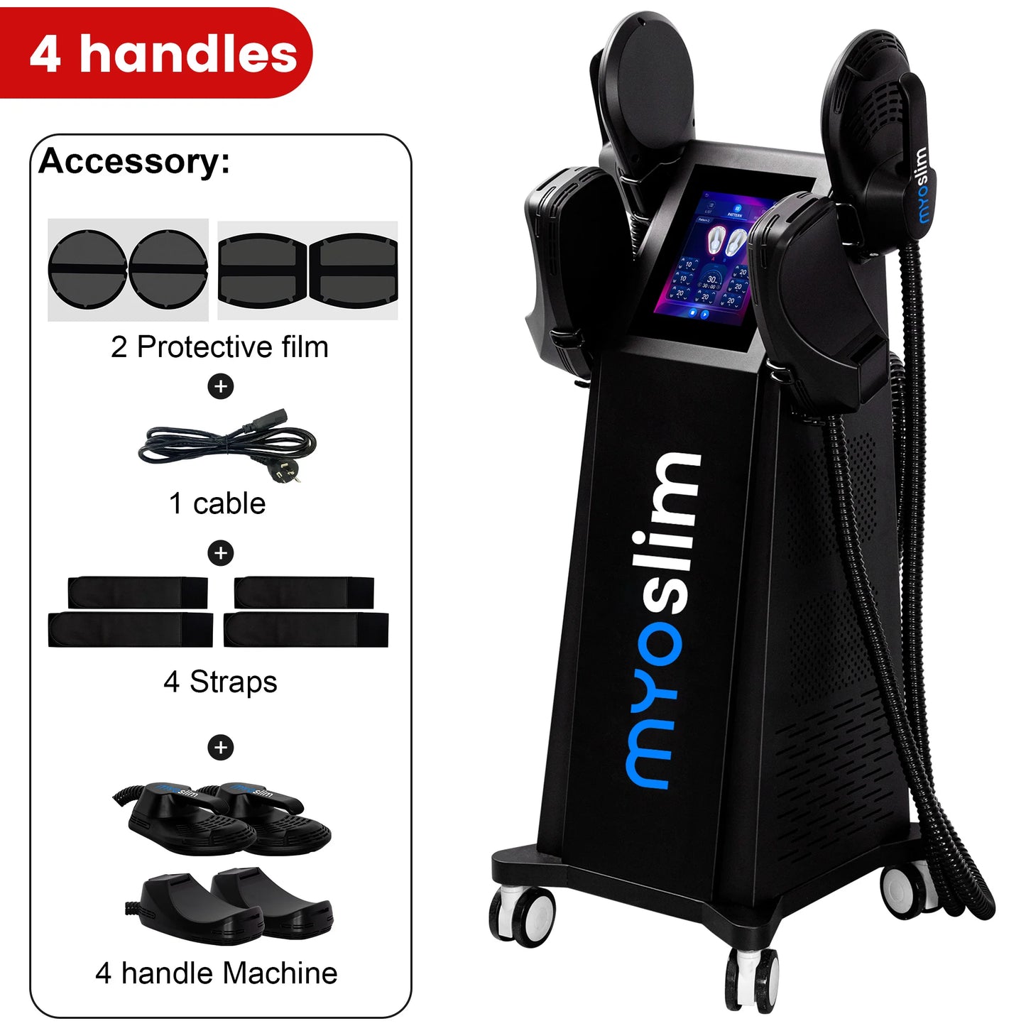 Myoslim 6500W EMS Neo RF Body Sculpting Machine Pro
