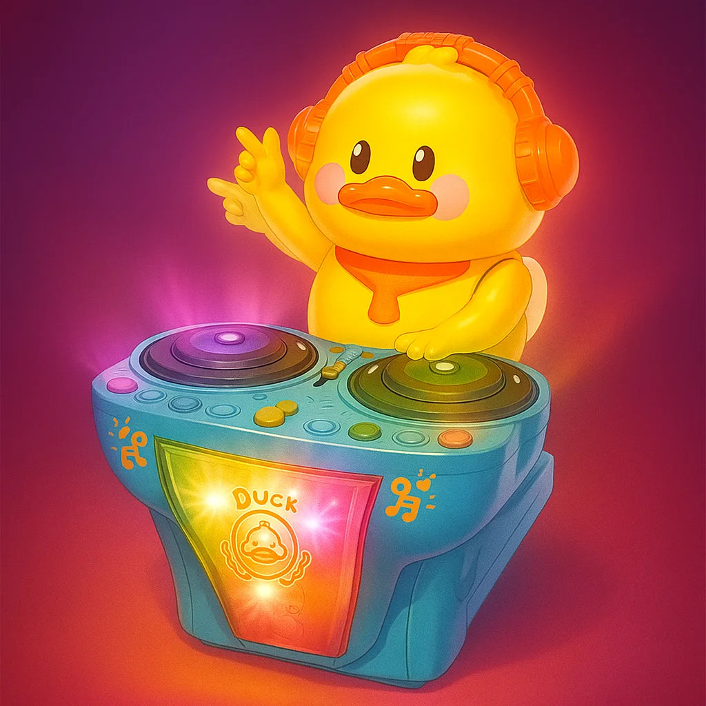 DJ Duck Toy Electric Rocking Dancing Gift For Kids