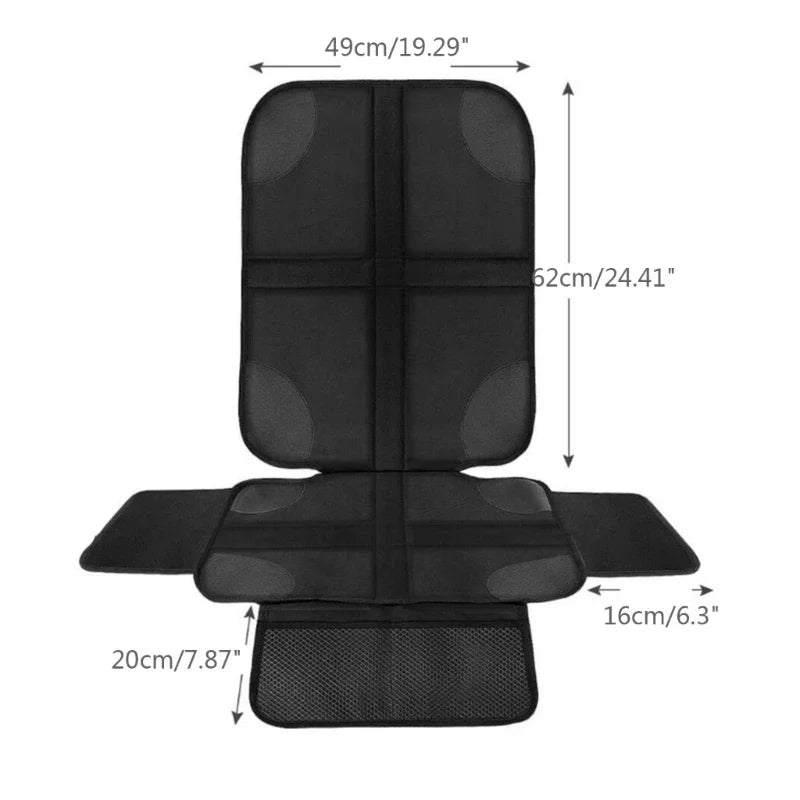 Universal Child Safety Car Seat Protection Mat Anti Slip