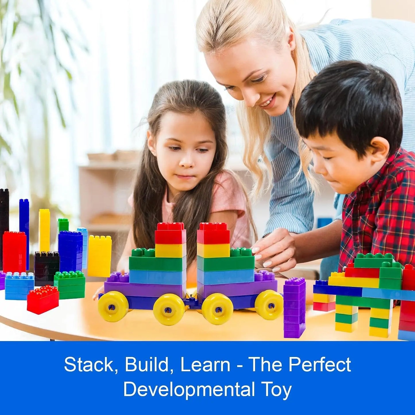 Dimple Building Blocks For Toddlers 300 Pieces STEM Learning Puzzle