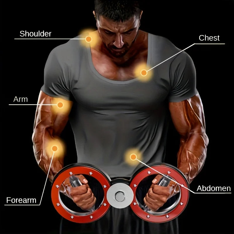 KBQ Adjustable Resistance Arm Trainer for Wrist and Arm Strength