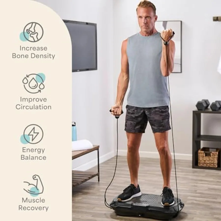 SHXI Waver Vibration Plate For Full Body Workout Lymphatic Drainage