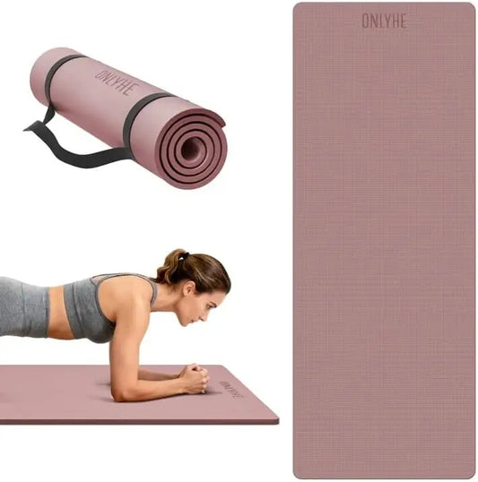 Extra Thick Yoga Mat TPE Anti-Slip Lightweight