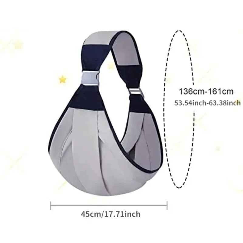 Baby Carrier Wrap Ring Sling Ergonomic Comfort For Newborns