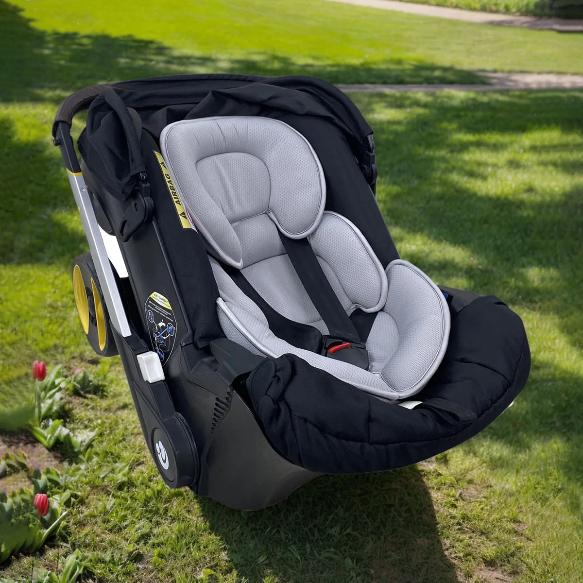 Universal Baby Stroller Seat Cushion Head and Body Support Pillow