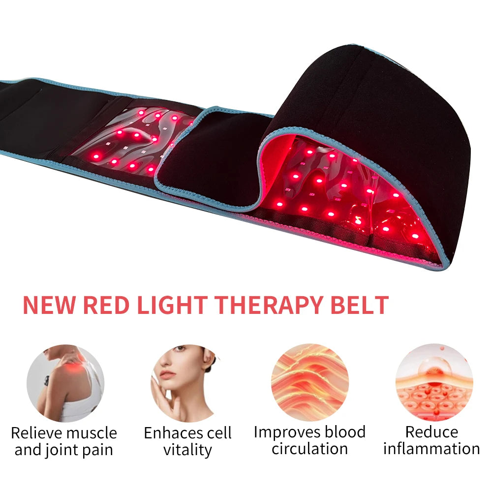 Near Infrared Red Light Belt 660nm 850nm for Body Relaxation