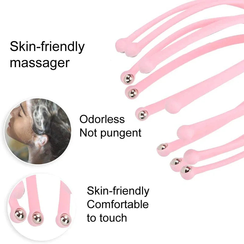 YOSYO Head Massager Scalp Roller For Hair Care And Relaxation