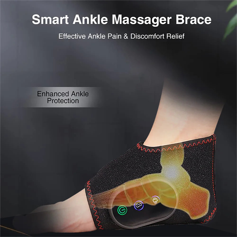 Electric Foot Warmer Massager With Heat And Foot Vibration