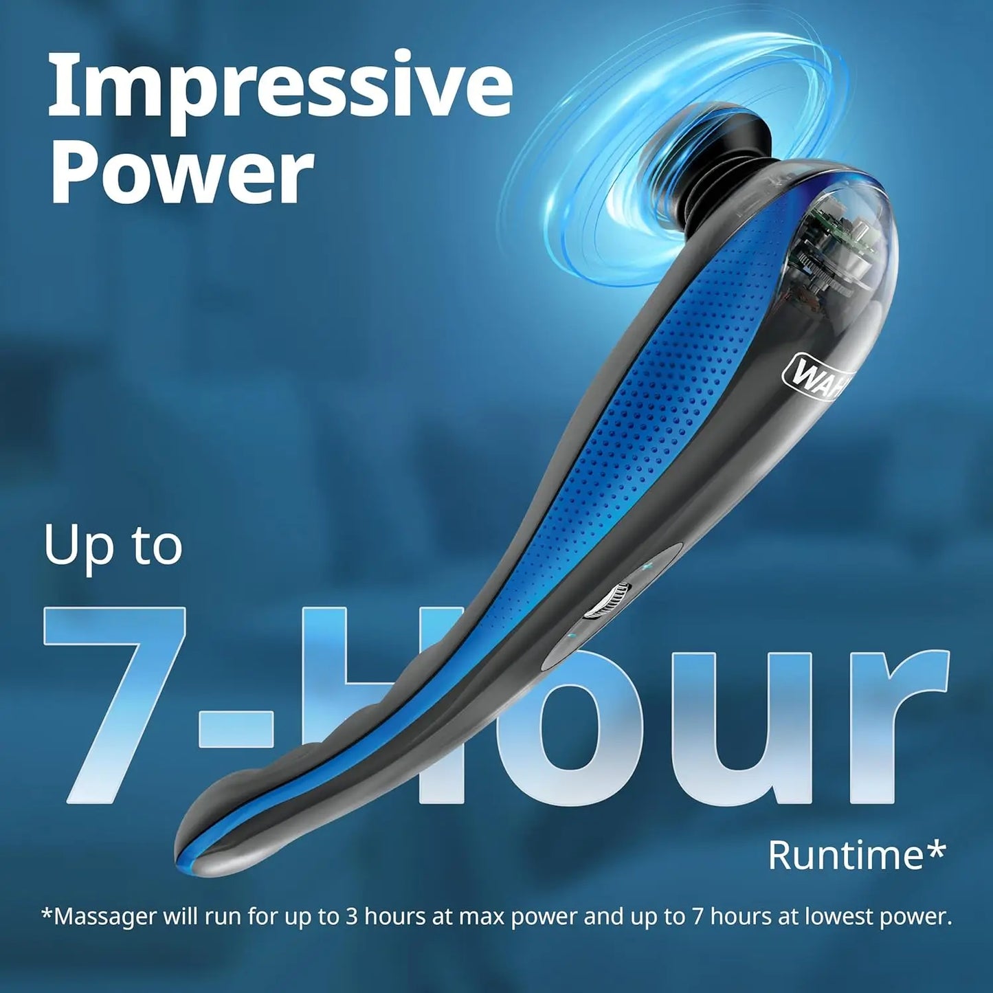 Cordless Deep Tissue Massager For Muscle Relief With Adjustable Speed